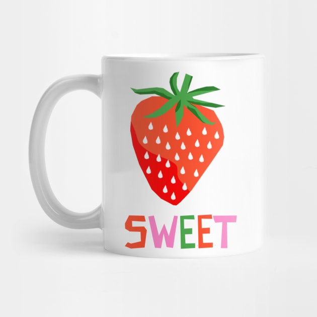 sweet strawberry fruit by wacka